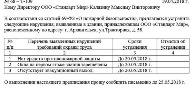 Статья 45. Предписание Банка России об устранении нарушения